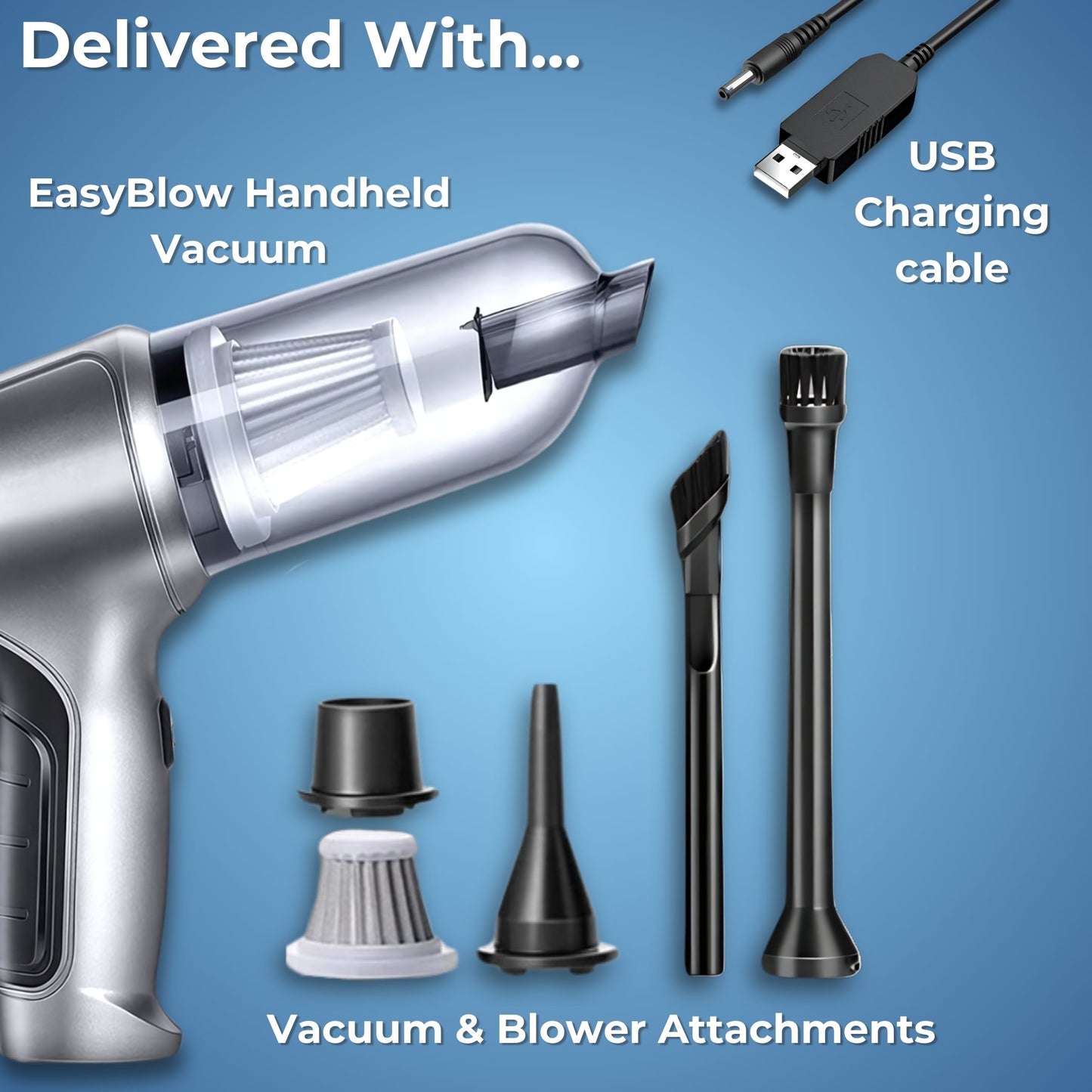 EasyBlow Handheld Vacuum